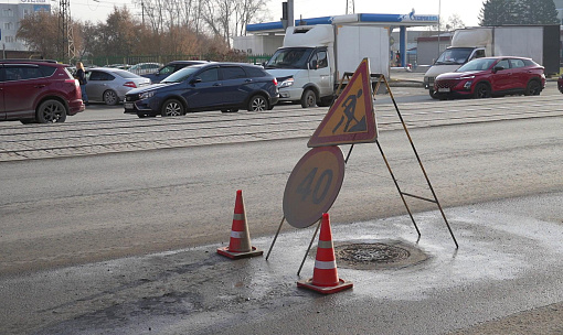 Проспект Дзержинского закатали в новый асфальт после ремонта ливнёвки