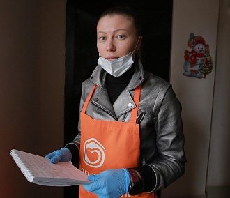 Как волонтёры «Добродомика» развозят бесплатную еду в Новосибирске