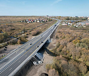 На Чуйском тракте расширили мост через реку Койниху