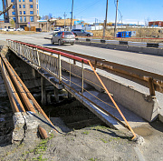 Сваи для моста через 2-ю Ельцовку начнут устанавливать на этой неделе