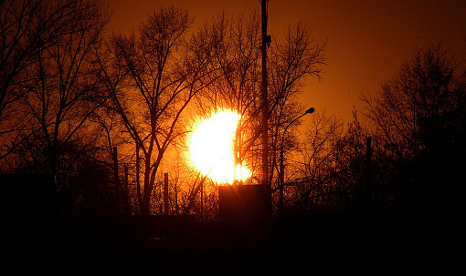 Новосибирцы увидели частичное солнечное затмение: семь ярких кадров