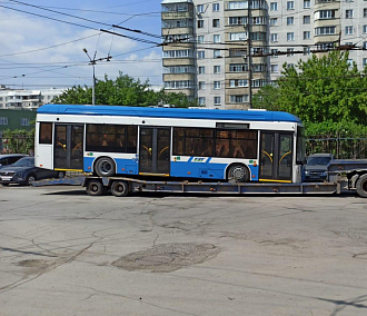 Новые низкопольные троллейбусы «Горожанин» поступили в Новосибирск