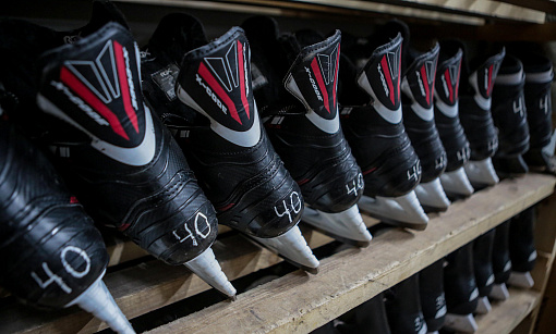 Первый в этом сезоне каток открыли на левом берегу Оби в Новосибирске