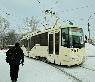 Контактную сеть новой ветки трамвая в Новосибирске построят в этом году