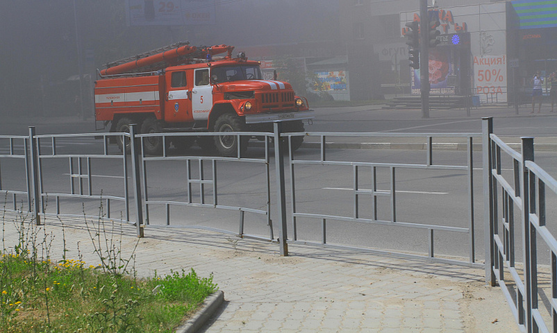 Бабье лето увеличило количество пожаров в Новосибирске