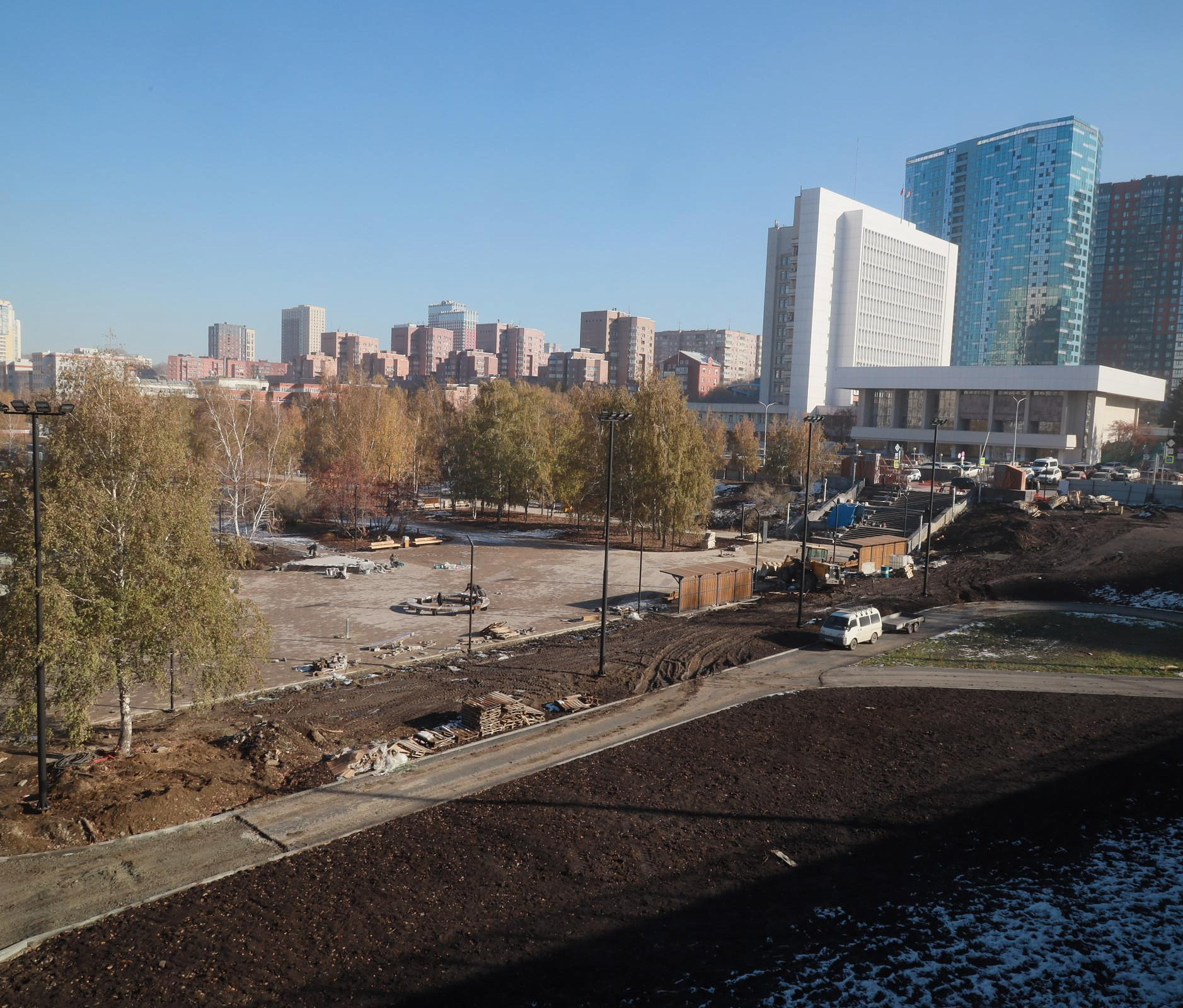 О готовности новых скверов к открытию рассказал мэр Кудрявцев