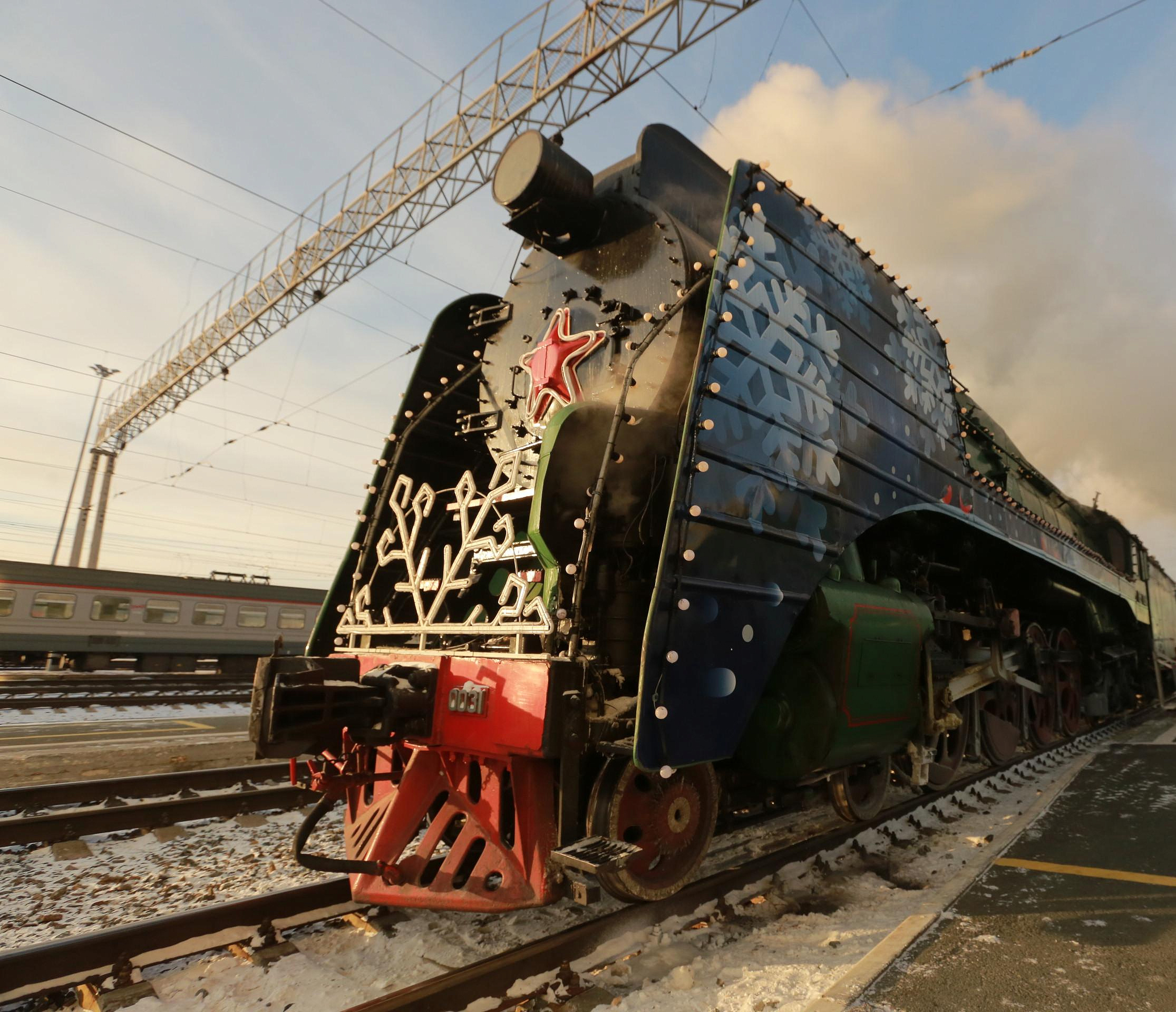 Поезд Деда Мороза сделает остановку в Карасуке под Новосибирском