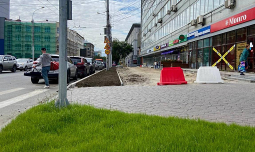 Мэр Кудрявцев: половину запланированных тротуаров уже отремонтировали