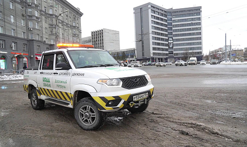 Скорая дорожная помощь: как работает патруль ЦОДД в Новосибирске