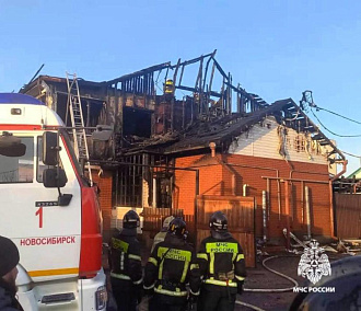 Крупный пожар на улице Москвина: в гараже нашли погибшего мужчину