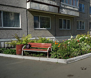 Выбираем лучшую клумбу Новосибирска: Иванова, 33