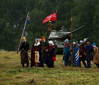 Викинги и герои Сталинграда встретились на фестивале «Сибирский огонь»