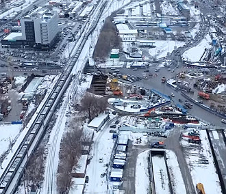 Движение на левом берегу Новосибирска закроют из-за стройки моста