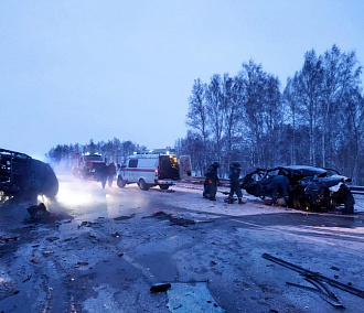 Четверо погибли в ДТП со вспыхнувшей скорой под Новосибирском