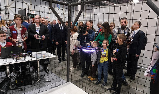 Киберфизическую «Берлогу» открыли на выставке «Учсиб» в Экспоцентре