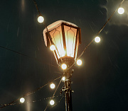 Неизвестные вандалы погасили новогодние огни в парке Новосибирска