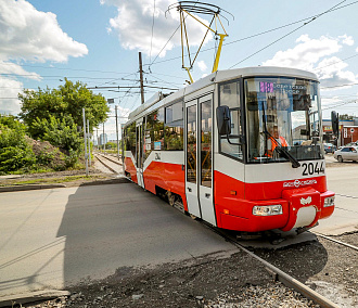 Трамвайные остановки перенесли из-за ремонта путей на улице Связистов