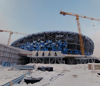 Полпреду Серышеву показали стройку нового ЛДС в Новосибирске