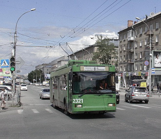 Троллейбусы переведут на контракт с мэрией в 2022 году в Новосибирске