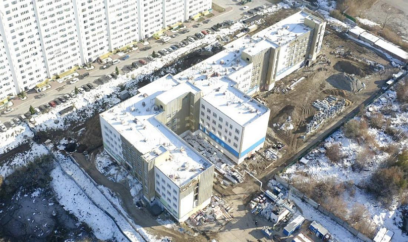 В 42% оценили готовность ГЧП-поликлиники на Виктора Уса в Новосибирске