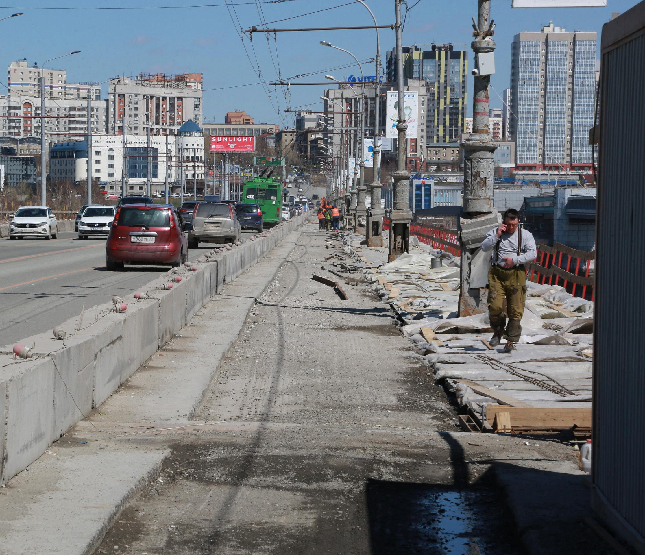 Контракт на капремонт Октябрьского моста разорвут в Новосибирске