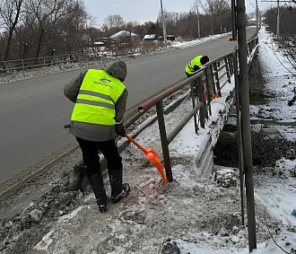 Начался капитальный ремонт моста через реку Тулу на Петухова