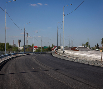 Эстакада на восточном въезде в Новосибирск готова на 98%: фото