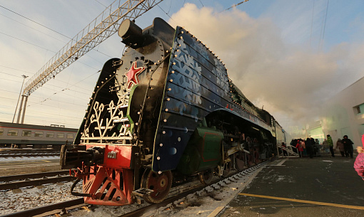 Поезд Деда Мороза сделает остановку в Карасуке под Новосибирском