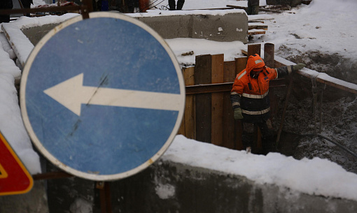 Улицу Римского-Корсакова у детской больницы перекрыли до 11 марта