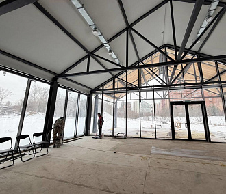 Мэр Кудрявцев: визит-центр в парке «Каменка» достроят к концу 2025 года