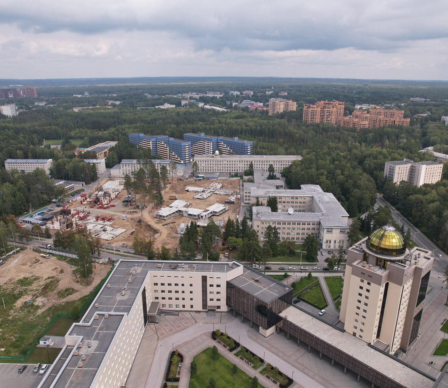 Российско-турецкая компания продолжит строить кампус НГУ
