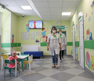 Детское отделение поликлиники №1 открыли после реконструкции