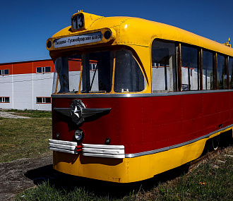 Трамвай №13 стал экспонатом Музея смерти в Новосибирске