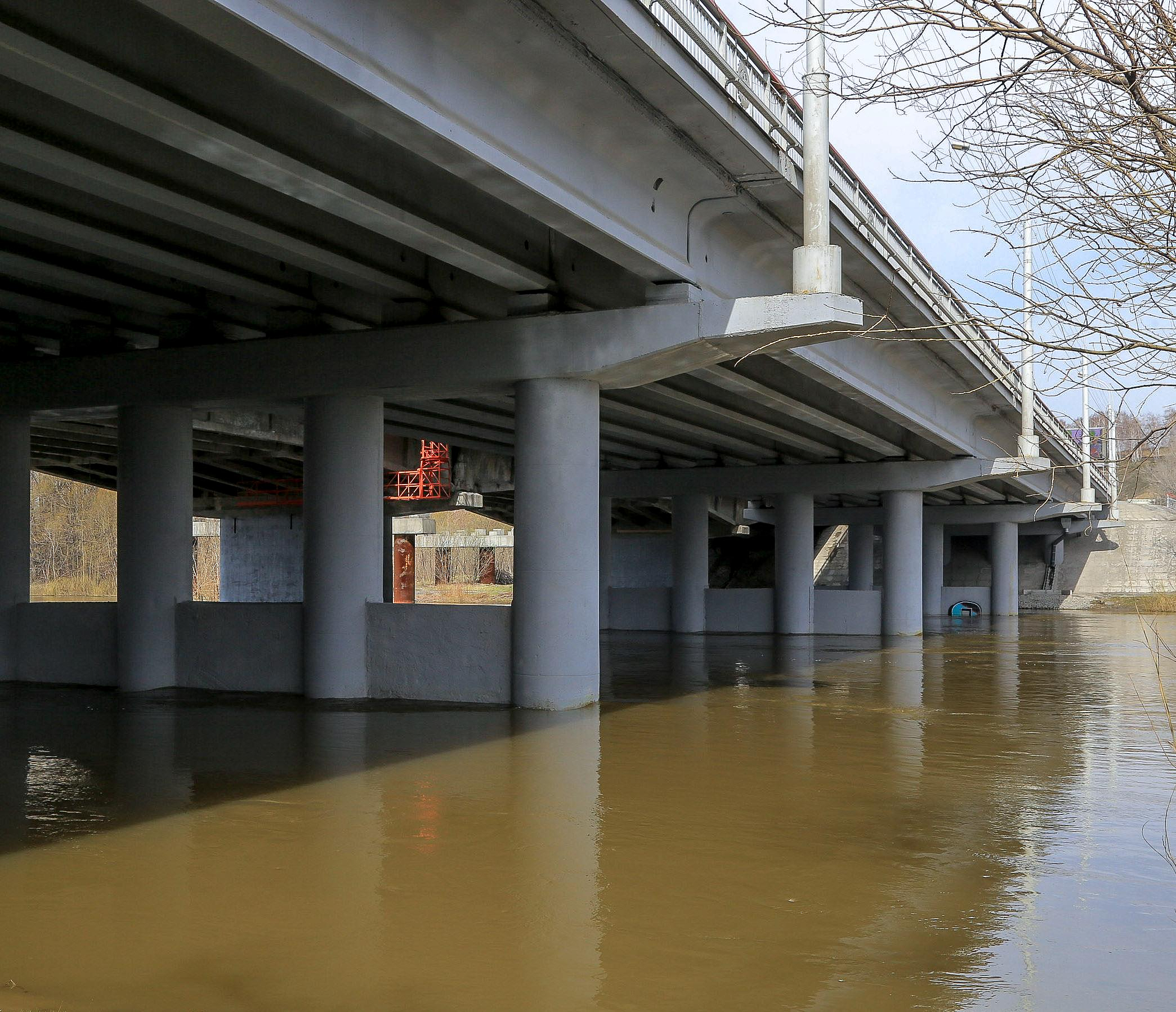 О полном открытии проезда через реку Иню объявил мэр Кудрявцев