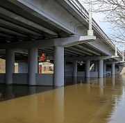 О полном открытии проезда через реку Иню объявил мэр Кудрявцев