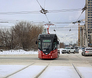 Мэр Кудрявцев: семь новых кузовов трамваев доставили в Новосибирск