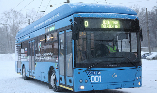 Новые троллейбусы «Горожанин» выйдут на маршрут №36 в Новосибирске