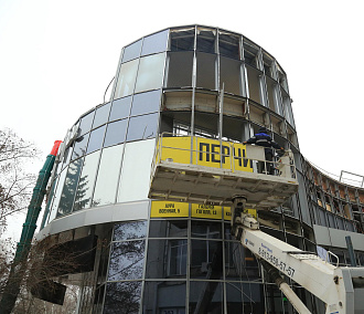Стеклянное «Перчини» в Первомайском сквере снесут за 25 дней