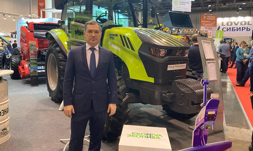 На «Сибирской аграрной неделе» побывал мэр Кудрявцев
