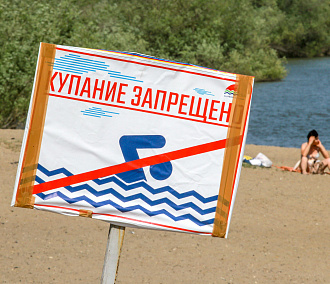 Сильные дожди сделали пляжи Новосибирска непригодными для купания