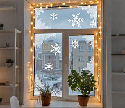 Ящик мандаринов подарят «Новосибирские новости» за лучшее новогоднее окно