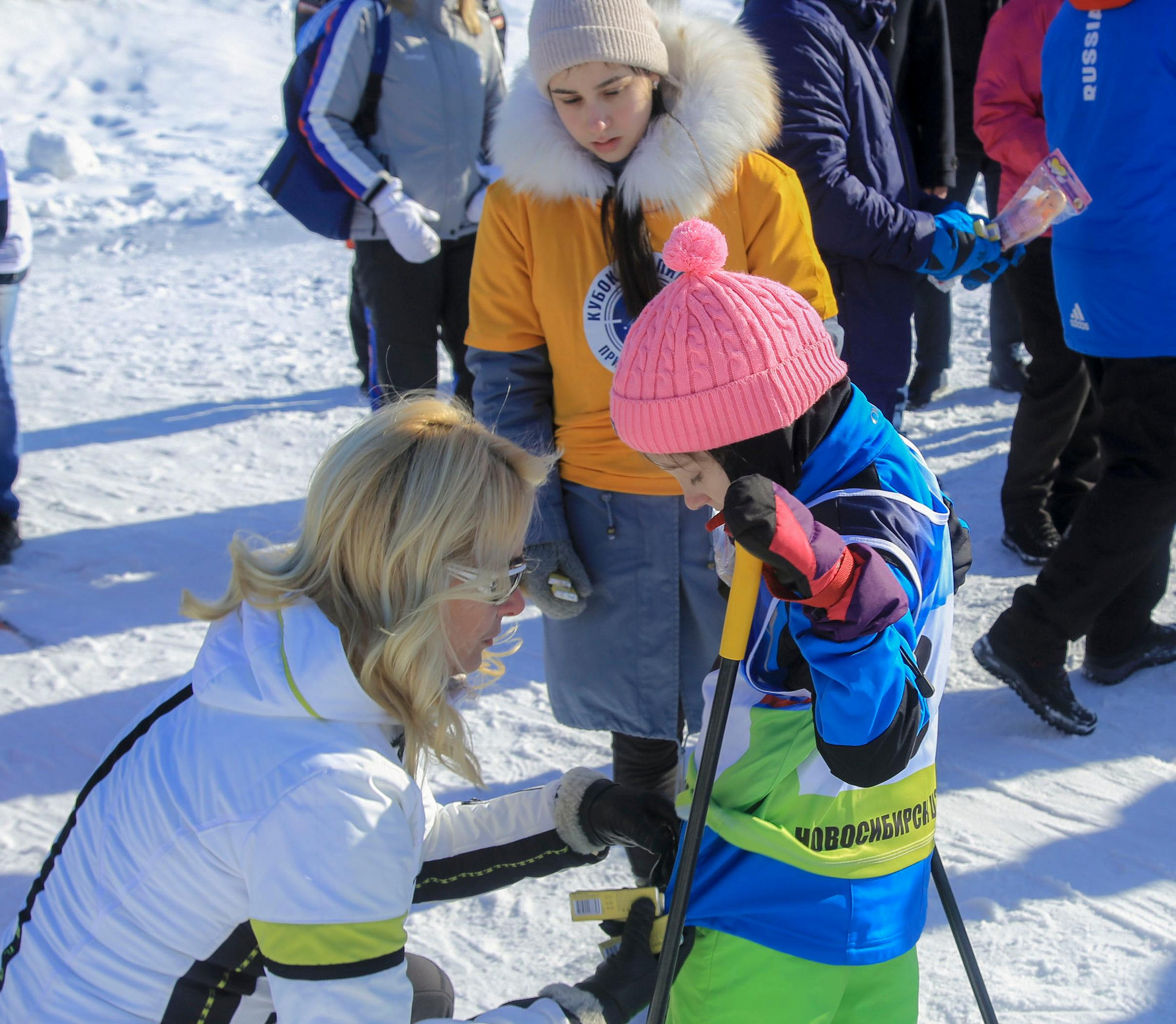 Малыши и чиновники закроют лыжный сезон на базе «Красное знамя»