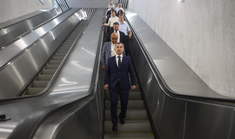 Мэр Кудрявцев: станцию метро «Спортивная» должны достроить к осени