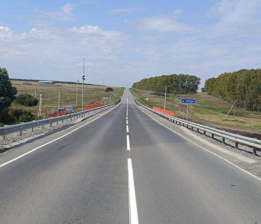 Автомобильный мост через Орду открыли раньше срока под Новосибирском
