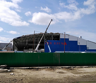 Спорткомплекс «Соккер Арена» сносят в Новосибирске