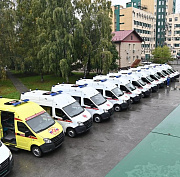 23 новых автомобиля получили бригады скорой помощи в Новосибирске