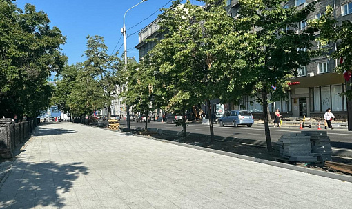 Мэр Кудрявцев выложил в соцсетях список обновлённых тротуаров