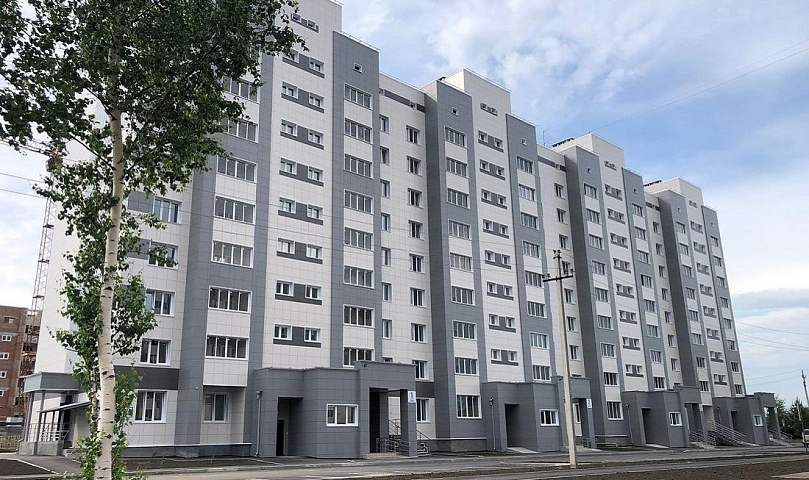 Дом «Лермонтов» достроили в микрорайоне «Поэзия» в Бердске