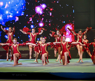 Как в Новосибирске отпраздновали Гимнастраду: 20 динамичных кадров