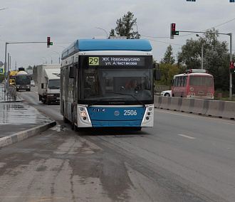 В Новосибирске до Криводановского карьера пустят троллейбус